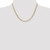 10k Yellow Gold 3.8mm Open Concave Curb Chain 10LCR100-18