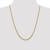 10k Yellow Gold 2.4mm Flat Beveled Curb Chain 8223-24