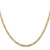 10k Yellow Gold 3mm Concave Figaro Chain 10LF080-26