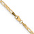 10k Yellow Gold 3mm Concave Figaro Chain 10LF080-26