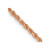 20" 14K Rose Gold 1.75mm Diamond-cut Rope with Lobster Clasp Chain Necklace