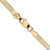 14K Yellow Gold 16 inch 3mm Silky Herringbone with Lobster Clasp Chain