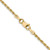 14K Yellow Gold 20inch 1.75mm Diamond-cut Rope with Lobster Clasp Chain