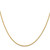26" 14K Yellow Gold 1.50mm Diamond-cut Rope with Lobster Clasp Chain Necklace
