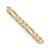 26" 14K Yellow Gold 2.25mm Flat Figaro Chain Necklace