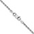28" 10K White Gold 1.75mm Diamond-cut Rope Chain Necklace