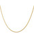 14K Yellow Gold 20 inch 1.5mm Diamond-cut Parisian Wheat with Lobster Clasp Chain