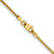 14K Yellow Gold 1.5mm Spiga (Wheat) Chain 595-18