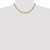 10k Yellow Gold 5.25mm Hollow Curb Chain 8241-16