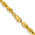 14K Yellow Gold 16 inch 4.25mm Semi Solid Rope with Lobster Clasp Chain