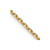 14K Yellow Gold 1.5mm Diamond-cut Rolo Chain 7214-24