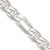 Sterling Silver 10.65mm Figaro Anchor Chain QAF300-24