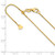 10k Yellow Gold Adjustable .9mm Box Chain 5190-30 10k Yellow Gold Adjustable .9mm Box Chain 5190-30