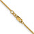 14K Yellow Gold 1.7mm Flat Cable Chain 1520-20