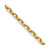 22" 14K Yellow Gold 1.8mm Diamond-cut Round Open Link Cable Chain Necklace