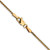 14K Yellow Gold 1.2mm Spiga (Wheat) Chain 1846-22
