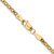 14K Yellow Gold 24 inch 1.8mm Lightweight Flat Bismark with Lobster Clasp Chain