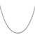 14K White Gold 1.1mm Franco Chain 7176-20