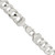 20" Sterling Silver 13.8mm Concave Beveled Curb Chain Necklace