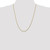 24" 10K Yellow Gold 1.75mm Diamond-cut Rope Chain Necklace