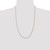 26" 14K Yellow Gold 1.25mm Spiga Chain Necklace