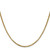 14K Yellow Gold 24 inch 1.75mm Hollow Round Box with Lobster Clasp Chain