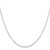 14K White Gold .8mm Diamond-cut Octagonal Snake Chain 7184-20