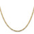 10k Yellow Gold 3mm Concave Figaro Chain 8208-20