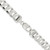 24" Sterling Silver 11.9mm Concave Beveled Curb Chain Necklace