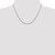 14K White Gold 1.7mm Flat Cable Chain 1622-18