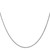14K White Gold 1.2mm Spiga (Wheat) Chain 1849-20
