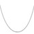 14K White Gold 1.4mm Diamond-cut Cable Chain 1343-20