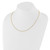14K Yellow Gold Adjustable 1.35mm Round Box Chain 1391-22
