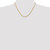 14k Yellow Gold 3.5mm Hollow Rope Chain BC203-18