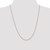 24" 10K Yellow Gold 2mm Cable Chain Necklace