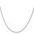 10k White Gold 1.05mm Box Chain 10KWB105-30