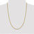 24" 10K Yellow Gold 2.4mm Flat Anchor Chain Necklace