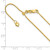 10k Yellow Gold Adjustable 1mm Wheat Chain 5192-30