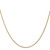 22" 14K Yellow Gold 1.25mm Spiga Chain Necklace