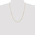 14K Yellow Gold 24 inch 1.2mm Parisian Wheat with Lobster Clasp Chain