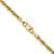 14K Yellow Gold 24 inch 2.8mm Semi Solid Rope with Lobster Clasp Chain