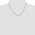 18" 10K Yellow Gold 2.2mm Diamond-cut Cable Chain Necklace
