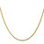 20" 10K Yellow Gold 1.75mm Diamond-cut Rope Chain Necklace