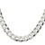 Sterling Silver 11.75mm Flat Curb Chain QLB300-20