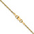 14K Yellow Gold 24 inch 1.5mm Extra Light Diamond-cut Rope with Lobster Clasp Chain
