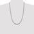 Sterling Silver 6.4mm Polished Domed Curb Chain QDB180-26