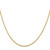 14K Yellow Gold 1.3mm Diamond-Cut Rope Chain 7058-16