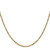 22" 14K Yellow Gold 1.8mm Flat Figaro Chain Necklace