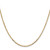 24" 10K Yellow Gold 1.8mm Diamond-cut Cable Chain Necklace