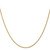 10k Yellow Gold 1.50mm Regular Rope Chain 10K012S-22